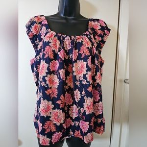 Old Navy floral blouse
